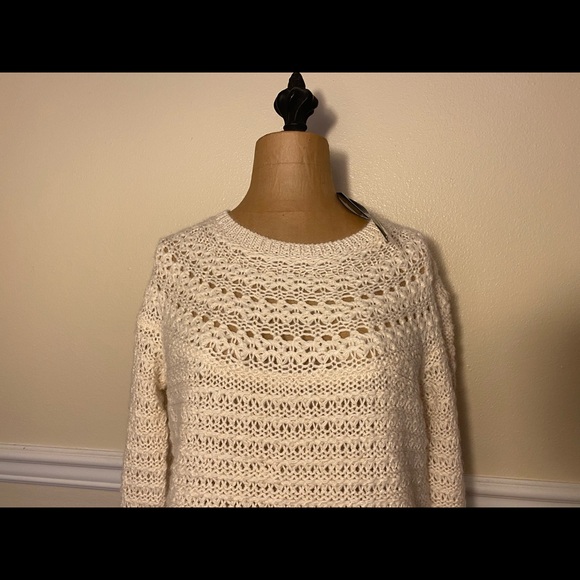 Lauren Winter white sweater NWT - Picture 2 of 3